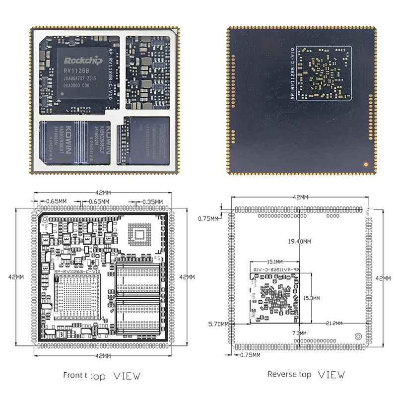 锐新微Rv1126B开发板核心板1126B a533t计算Npu容品Rp-Rv1126B - 图2