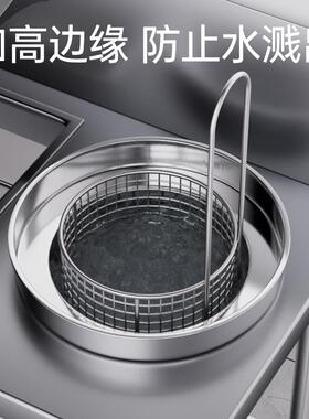 裹粉台商用裹面机汉堡店设备全套炸鸡果粉盆专用工作台腌制机