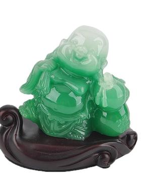 酒柜摆件客厅2025新款汽车卡通创意小和尚车载小沙弥佛桌面工艺品