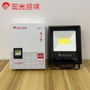 阳光照明LED户外庭院室外防水探照路灯工程工业车间厂房投光灯