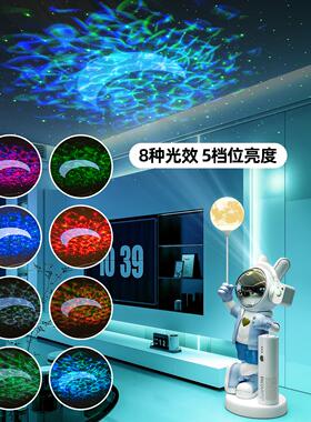 星空投未影太空人厅地摆落件来客科技感电竞房6693炫酷男孩儿童房
