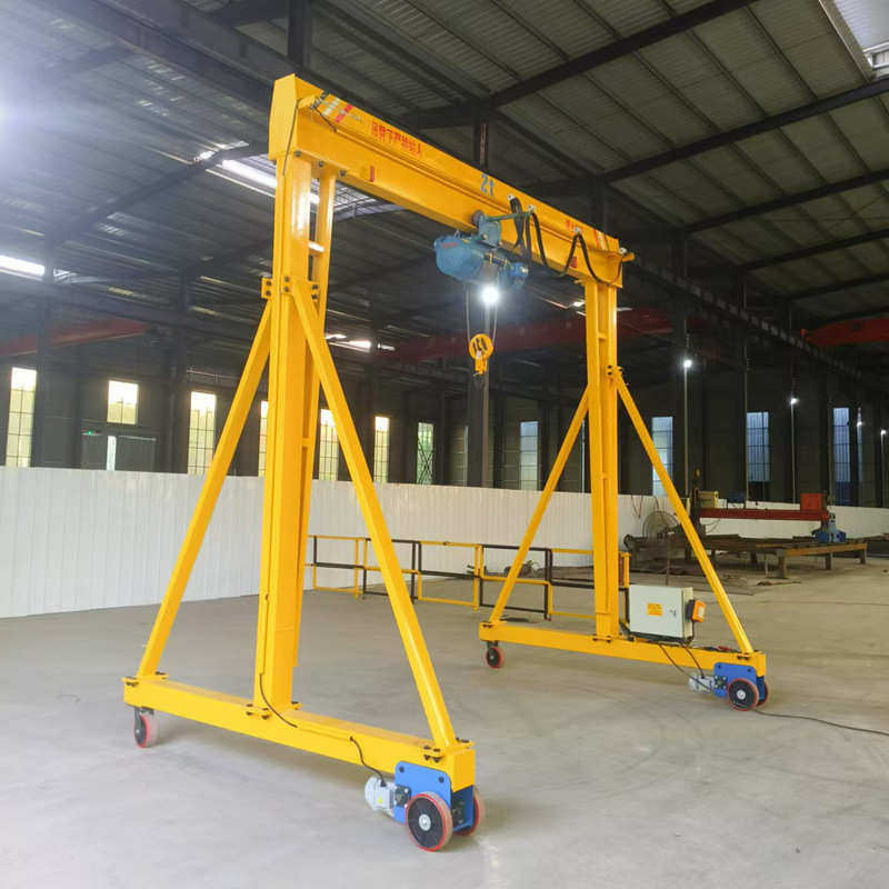 2吨龙门架起重机无轨万向小型3吨双梁龙门架无线遥控可移动龙门架,淘宝优惠券,粉丝福利购,淘宝优惠卷