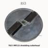 Hengshu Tr21 Mfc23 cutter disc melon and fruit cutting machine accessories melon and fruit cutting machine cutter disc shredder cutter disc HSBC