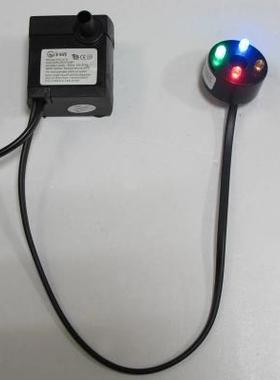 ica愉家风水轮假山流水喷泉配件客厅装饰品抽水摆件专用水泵马达