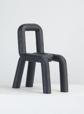 北欧简约家居客厅摆件创意小椅子酒店样板间软装饰品售楼处摆设