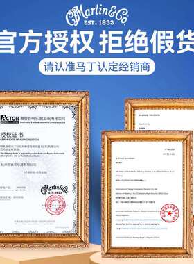 Martin马丁覆膜吉他弦MA540T535T民谣琴弦木吉他弦一套六根弦线