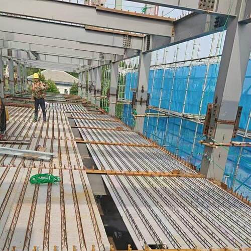 钢筋桁架组合板 钢筋桁架楼承板 混凝土钢筋桁架楼承板 十年大厂 - 图2