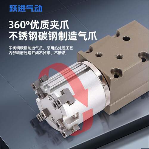 灌装机伺服旋盖气缸Y/PCMRS2/3/4-16D-20D-25D-32D/360度无限旋转 - 图0