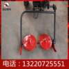 Equipped with walking tractor, micro tillage set, round UFZ lawn mower, weeding wheel, front lawn mower machine