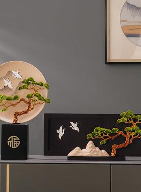 采购产品一切顺利，柿子酒柜装饰品，祝福松树装饰品，无障碍豪华