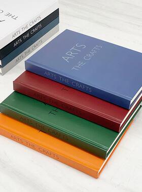 现代简约欧式轻奢ART装饰彷真书摆件样板房样品屋展示中心书房软