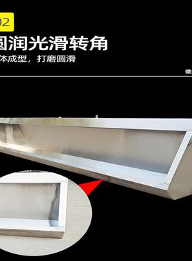 不锈钢小便槽立式不锈钢小便器工厂商场用不锈钢尿槽大便池