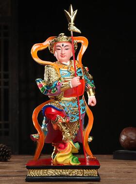 五显华光大帝神像马元帅摆件马天君马灵军居家手工树脂道家工艺礼