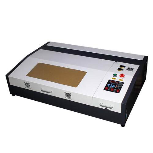 旺企4060激光雕刻切割机亚克力布料皮革毛毡木刻画CO2激光切割机 - 图3
