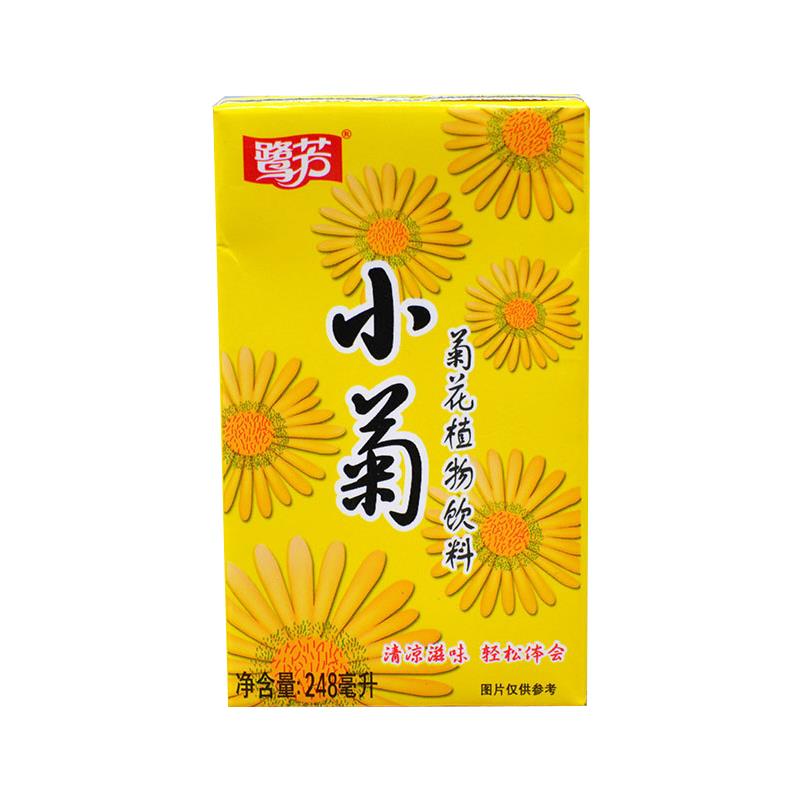 鹭芳小菊花茶凉茶饮料菊花茶整箱24盒清凉茶饮料夏日消暑饮品