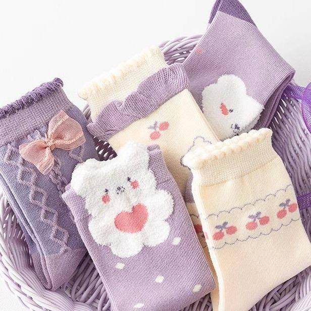 儿童袜子春秋款女童纯棉中筒袜女孩童袜秋冬棉袜女宝宝冬季长筒袜,淘宝优惠券,粉丝福利购,淘宝优惠卷