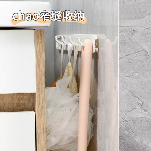 Pull-out extendable gap hooks, no-drill wall-mounted adhesiv - 图2