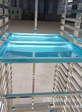 不锈钢架子车食品周转车静音周转车加厚不锈钢推车食品厂用推车