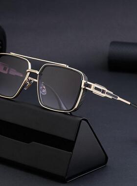 2026新款欧美复古方框太阳镜士朋克风开车墨镜跨境sunglasses