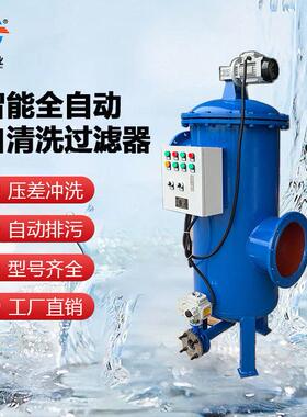 在线反冲洗自清洗过滤器工业循环水自动排污水处理器刷式效过滤