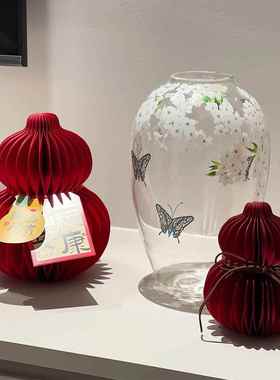 【新家的100个快递】葫芦乔迁布置玄关装饰摆件2026新年春节福字