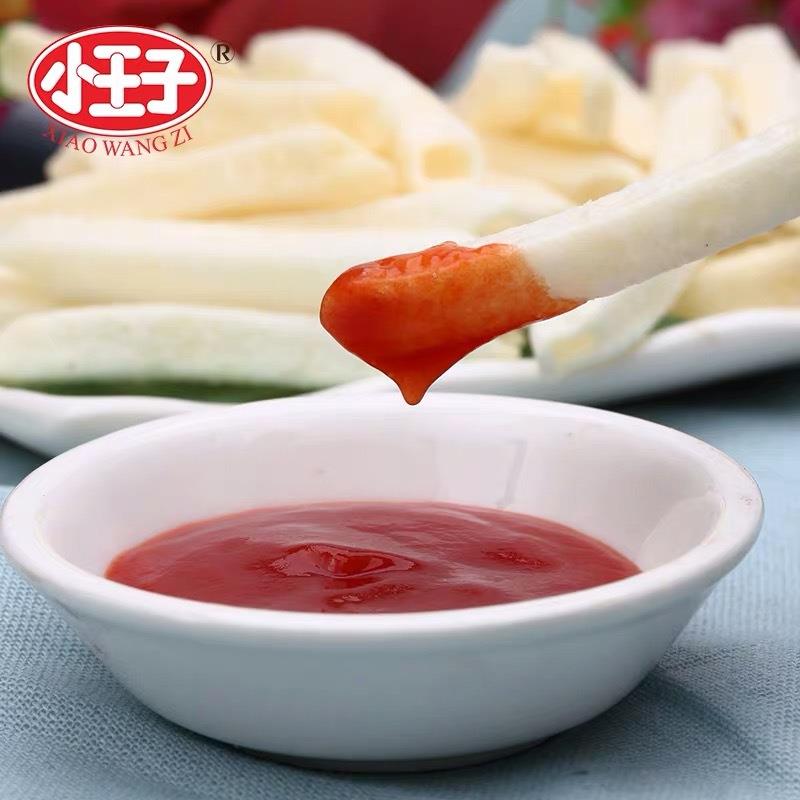 小王子萌主战酱薯条空心办公室零食小吃整箱番茄蘸酱膨化休闲食品