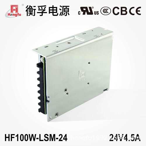 衡孚HF100W-LSM-24开关电源DC24V4.5A出口电源小薄型直流开关电源 - 图2