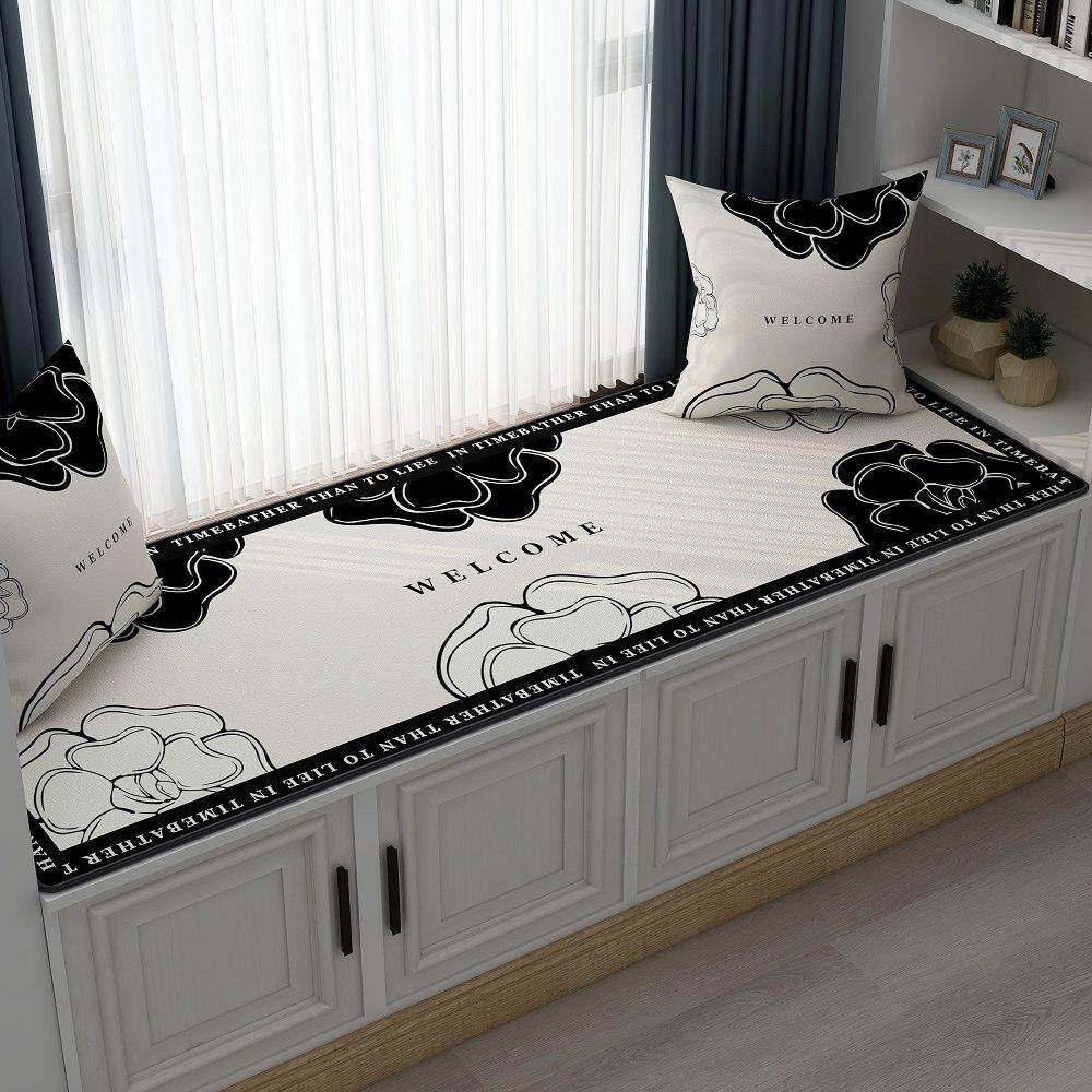 2025 internet celebrity high-end new bay window mat window sill mat waterproof anti-fouling anti-slip mat bedroom balcony four seasons cushion