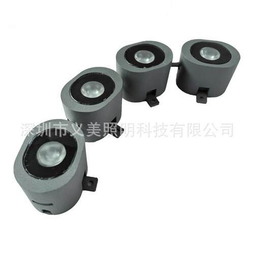 链条式LED抱柱灯抱树灯链条灯拼接小射灯无线拼接照树灯射树厂家 - 图2