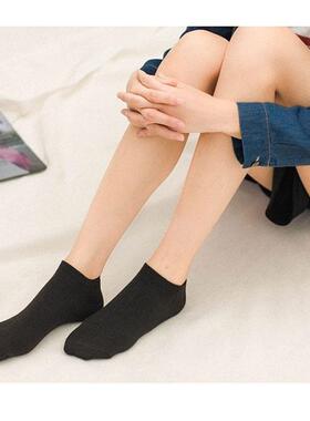10 pairs of men women MoChuan sock socks black light cotton