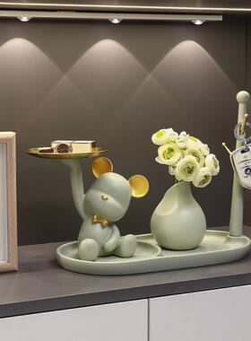 入户玄关钥匙收纳客厅入门电视柜酒柜鞋柜装饰品摆件乔迁新居礼品