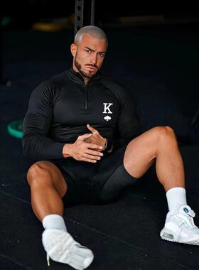 Z 98738 Men's Compression Long Sleeve 速干弹压缩长袖