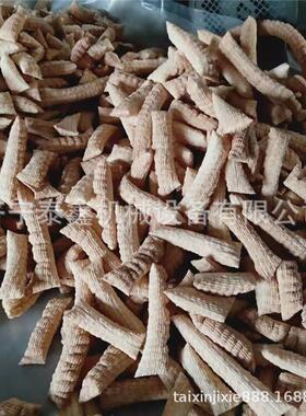空心棒香酥果麻辣条加工设备 汽油柴油双机头玉米碴子膨化机