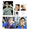High-end anti-radiation computer glasses, anti-blue light glasses for men and women, trendy frame flat glasses, large myopia, anti-blue light glasses, light protection glasses