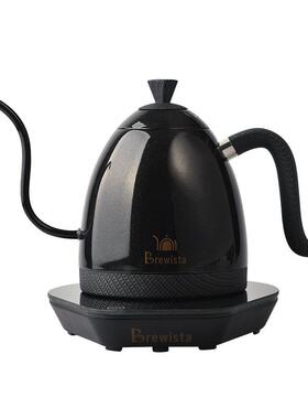 brewista智能控温手冲咖啡细口壶不锈钢细长嘴电热水壶泡茶温控壶