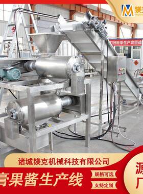 自动草莓浆果压榨机 电动液压式甘蔗榨汁设备 鲜果汁提取加工机械