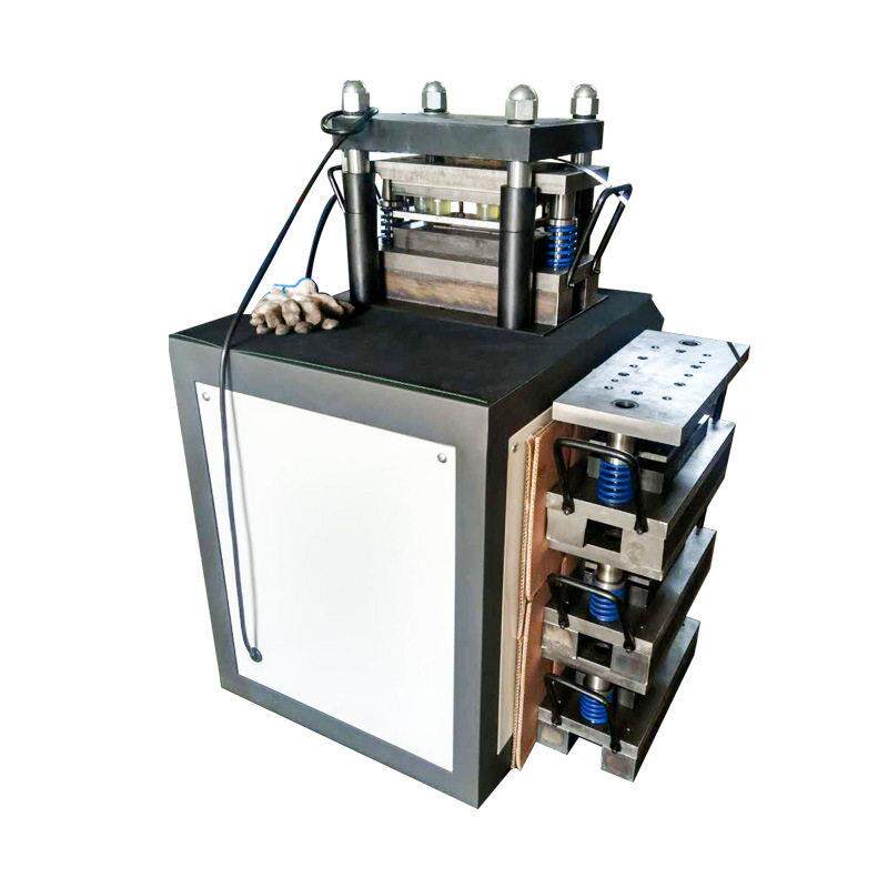 Dumbbell-shaped hydraulic sample preparation machine Fully automatic metallographic sample hydraulic testing tensile testing machine for metal materials