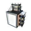 Dumbbell-shaped hydraulic sample preparation machine Fully automatic metallographic sample hydraulic testing tensile testing machine for metal materials