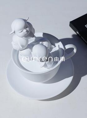 现代简约卡通可爱萌娃精灵摆件软装家居儿童房样板间客厅创意摆设