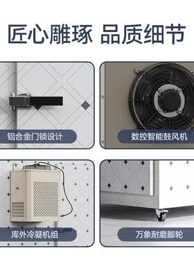 小型移动冷库全套设备果蔬保鲜茶叶冷藏库肉类冻库海鲜速冻库定制