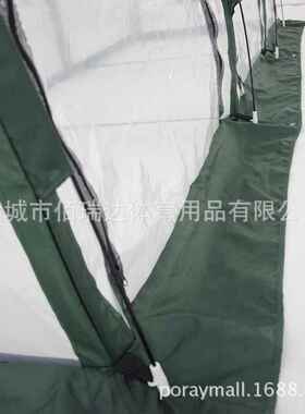 2米PE花园保温隧道帐篷可移动植物篷多肉温室花房棚防雨透气透光