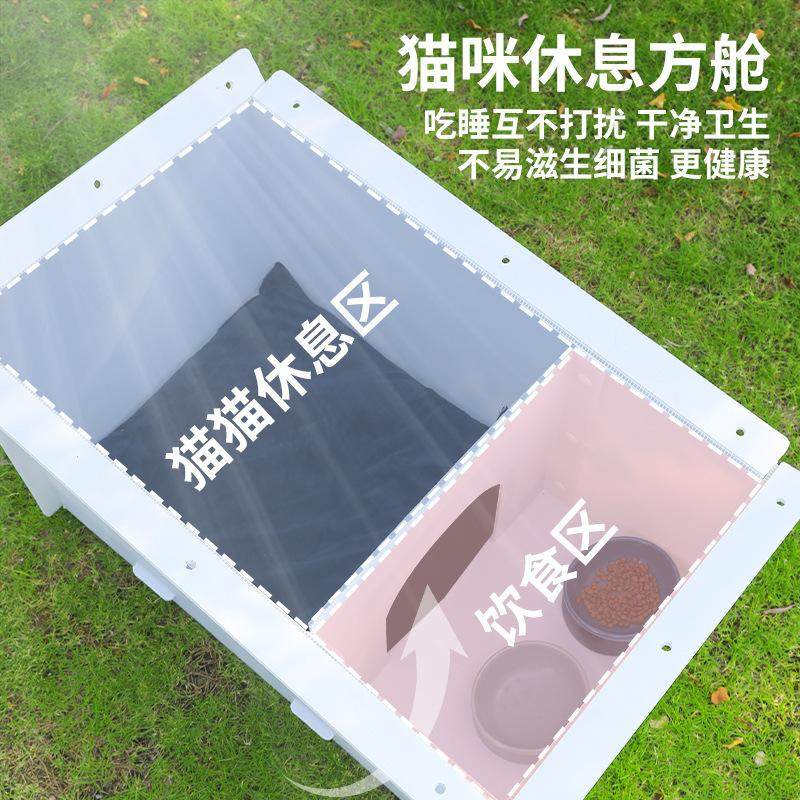 狗窝野猫床猫窝流浪猫户外窝御寒加厚流浪猫过冬户外窝睡觉中号,淘宝优惠券,粉丝福利购,淘宝优惠卷