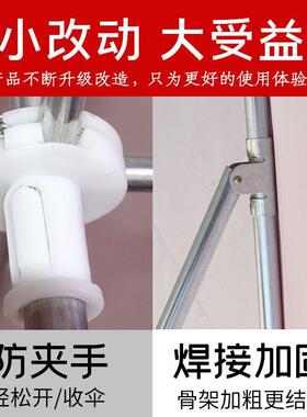户遮阳伞斜伞防晒阳伞摆摊商用折叠形伞四方长方AFD太外雨棚代之