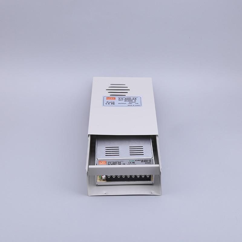 Mingwei Industrial Switching Power Supply 400W Rainproof FY-400-24 Outdoor Waterproof and Rainproof 12V Monitoring and Security