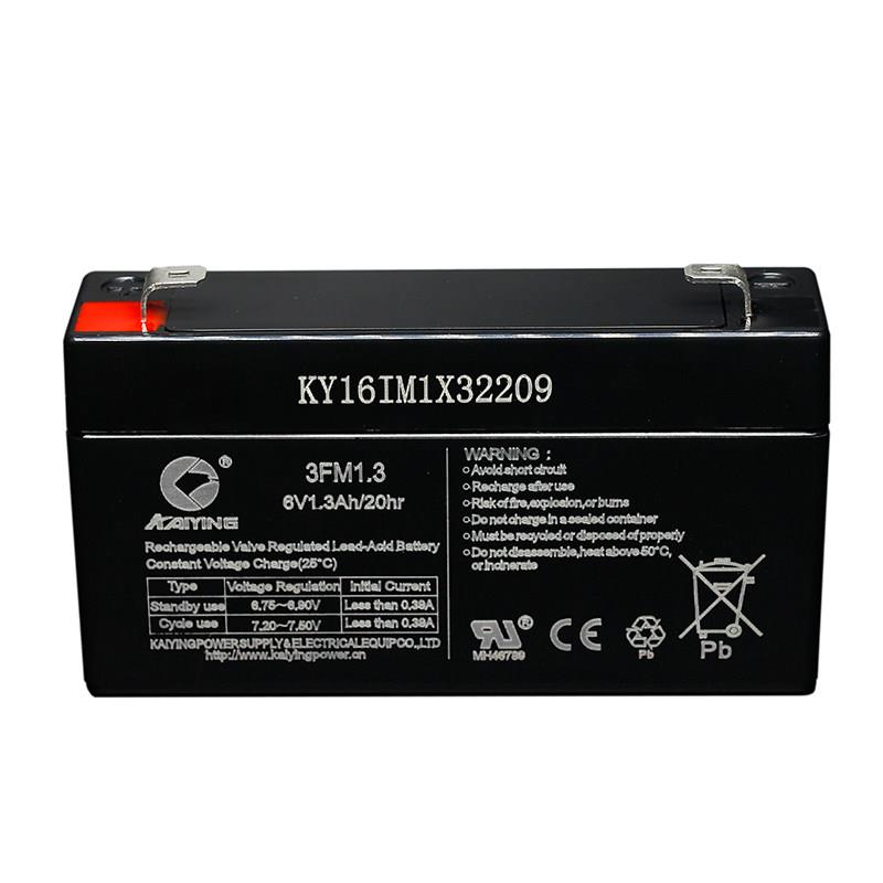 Chuangnai 6V1.3AH Kaiying battery electronic scale balance crane scale attendance machine fire host 6v3.2a12v battery