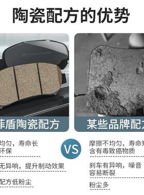 西霸士适用风神AX7AX5AX4AX3E70A60奕炫GS前后刹车片制动皮