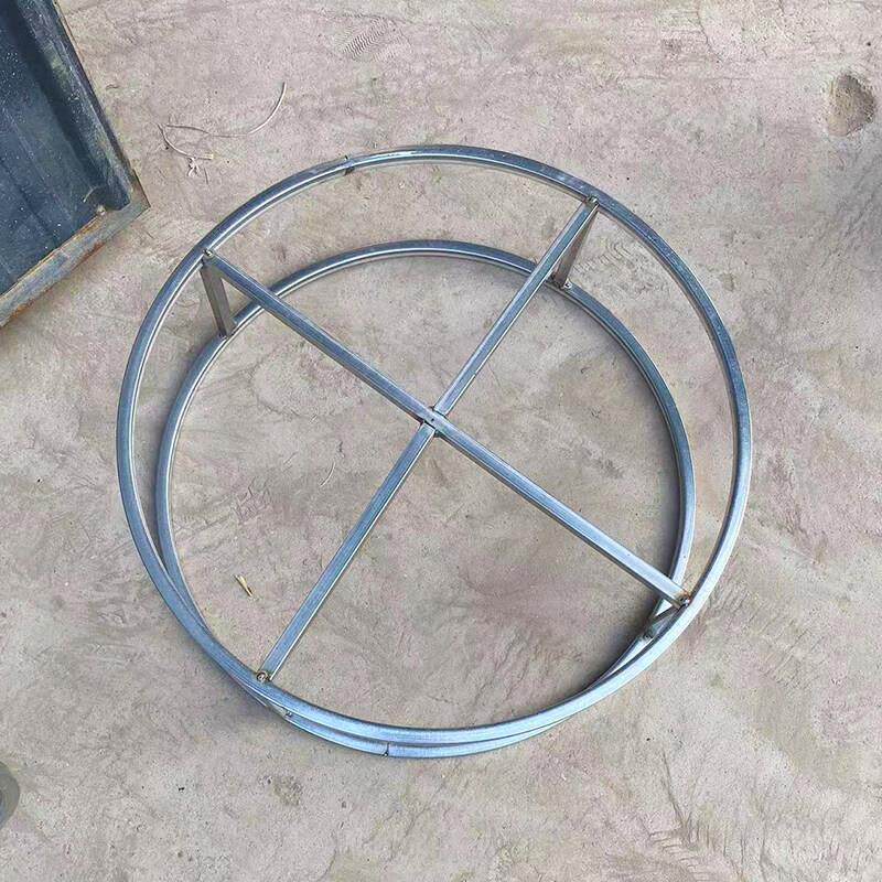 New wedding props ring ceiling rack creel double layer ring threaded curtain iron wedding hall decoration rack
