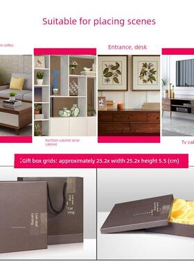 活性炭雕工艺品年年有余家居装饰品摆设博古架摆件乔迁礼品碳雕