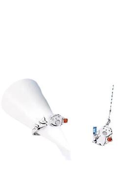 大宝经典系列-大宝与狗狗项链戒指可爱卡通童趣小众简约ins手链