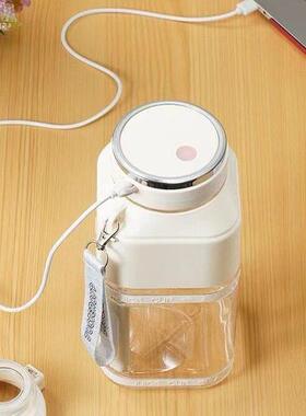 无线榨汁杯吨吨桶便携运动补水现榨大容量随行杯双盖自动果汁杯